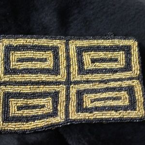 Beaded wallet or clutch